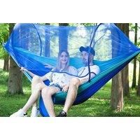 Automatic Hammock W/ Mosquito Net  Single Or Double  Green | Wowcher