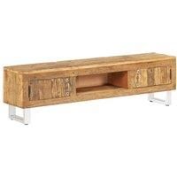TV Stand Solid Reclaimed Wood 140x30x40 cm