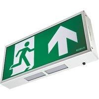 Robus Maintained or Non-Maintained Emergency LED Exit Box with Up Arrow 4.2W 17-45lm (620PP)