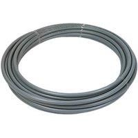 QPB22B/25 Push-Fit Polybutylene Barrier Pipe 22mm x 25m Grey (79215)