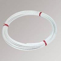 Flomasta White Cross-Linked Polyethylene (Pe-X) Push-Fit Barrier Pipe (L)50M (Dia)10mm