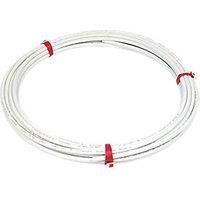 Flomasta White Cross-Linked Polyethylene (Pe-X) Push-Fit Barrier Pipe (L)25M (Dia)15mm
