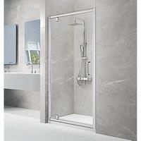 Triton Neo Eight Framed Quadrant Pivot Shower Door Chrome 800 x 1900mm (215TK)