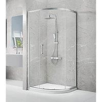 Triton Neo Eight Framed Offset Quadrant Sliding Shower Door Chrome 1200 x 1900mm (362TK)