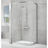 Triton Neo Eight Framed Quadrant Quadrant Door Chrome 1200mm x x 1900mm (843TK)