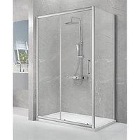 Triton Neo Eight Framed Rectangular Sliding Door Shower Enclosure Reversible Chrome 1200 x 900 x 1900mm (365TK)