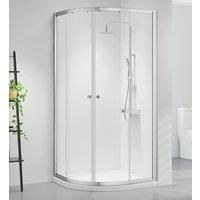 Triton Neo Six Framed Quadrant Sliding Shower Doors Chrome 1000 x 1850mm (627TK)