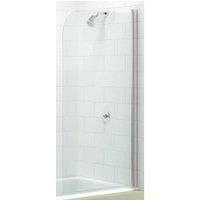 Nexa by Merlyn Easy-Fit Curved Flexible Bath Screen - 1500 x 800mm