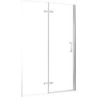 Nexa By Merlyn 8mm Chrome Frameless Inline Hinge Door Only for Recess  2000 x 1000mm