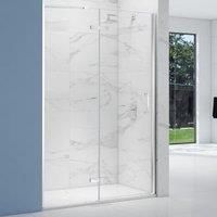 Nexa By Merlyn 8mm Chrome Frameless Inline Hinge Door Only for Side Panel - 2000 x 1200mm