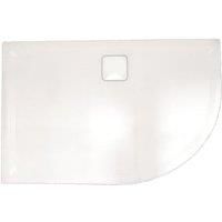 Nexa By Merlyn 25mm Quadrant Low Level White Shower Tray White - 900 x 900mm