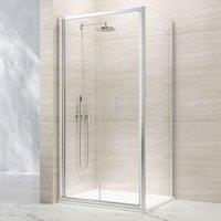Nexa By Merlyn 8mm Chrome Framed BiFold Shower Door Only  1900 x 800mm
