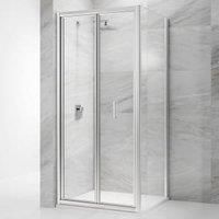 Nexa By Merlyn 4mm Chrome Framed Bi-Fold Shower Door Only - 1900 x 1000mm