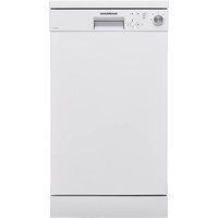 DW49WH White Freestanding Slimline Dishwasher
