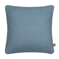 Scatter Box Chloe Vegan Leather Textured Feather Filled Piped Edge Cushion