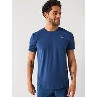Gym + Coffee Men'S Training Tee - Blue