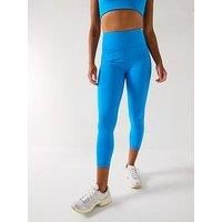 Gym + Coffee Womens Training Relentless 7/8 Legging - Blue