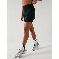 Gym + Coffee Womens Training Soft Motion Bike Short - Black