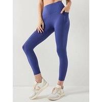 Gym + Coffee Womens Training Relentless 7/8 Legging - Purple
