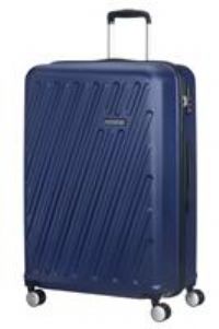 American Tourister Hypercube Hard Large Suitcase  Navy