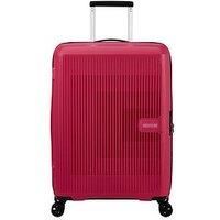 American Tourister Aerostep 67cm 4-Wheel Expandable Suitcase - Pink Flash