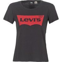 Levi's Women's The Perfect Tee T-Shirt, Black (Large Batwing Black 201), Medium