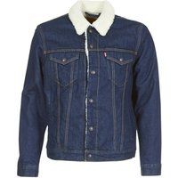 Levi/'s Men/'s Type 3 Sherpa Trucker Jacket Rockridge (Blue) XXL