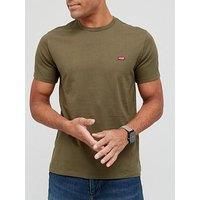 Levi/'s Men/'s Ss Original Housemark Tee, Olive Night, XL