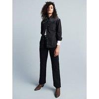 Levi/'s Ribcage Straight Ankle Women/'s Jeans, Black Heart, 29W / 29L