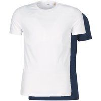 Levi's Men's Slim 2 Pack Crew T-Shirts, Multicoloured
