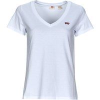 Levi's Women's Perfect Vneck T-Shirt, White (White + 0002), Small