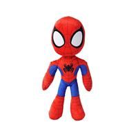 Disney Spiderverse Spiderman Action Figure 25 cm Soft Toy with Glow in the Dark Eyes,Blue,purple,white