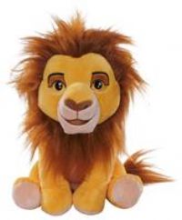 Disney Lion King Mufasa Character 25cm tall, Celebrating 30 Years of The Lion King, cuddly soft toy for kids and adults for birthday and gift or just collect them all