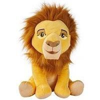 Disney Lion King Mufasa Character 45cm tall, Celebrating 30 Years of The Lion King, cuddly soft toy for kids and adults for birthday and gift or just collect them all, from 0 years