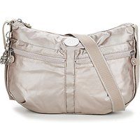 Kipling Women/'s Izellah Crossbody Bags, Silver (Metallic Glow), One Size