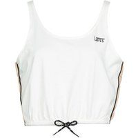 Levis  GINGER NYLON PIECED TANK TOFU, TOASTED ALMOND   CAVIAR  women's Vest top in White