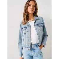 Levi/'s Women/'s Original Trucker Denim jacket, All Mine, XS