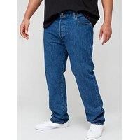 Levi'S Big & Tall 501 Original Straight Fit Jeans - Mid Wash