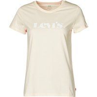 Levi/'s The Perfect Tee T-Shirts & Polo Shirts Women New/Logo/Shell - S - Short-Sleeved T-Shirts Shirt