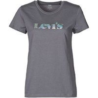Levis  THE PERFECT TEE  women's T shirt in Black