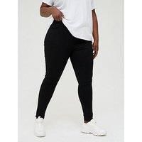 Levi's Plus Size Women's 720 Pl Hirise Super Skny Jeans, Black Galaxy, 16 M