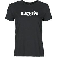 Levi/'s Women/'s The Perfect Tee, Modern Vintage - Caviar, XS