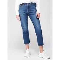 Levi's Women's 501 Crop' Jeans, Charleston Outlasted, 26W / 28L