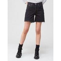 LEVI'S 501Â® MID THIGH SHORT WOMAN'S BLACK SHORTS 858330016
