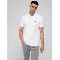 Levi/'s Men/'s Housemark Polo T-Shirt, White +, XL
