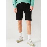 Levi/'s Men/'s 405 Standard Shorts Denim Shorts, Black Rinse Adv Short, 38W