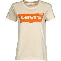 Levis  WT-GRAPHIC TEES  women's T shirt in Beige