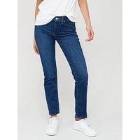 Levi/'s Women/'s 314™ Shaping Straight Jeans, Lapis Dark Horse, 28W / 32L