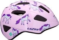 LAZER Nutz KinetiCore Kids Bike Helmet, Lightweight Bicycling Helmet for Children, Youth Unisex Cycling Head Gear, Unicorns, One Size