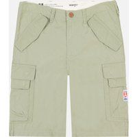 Wrangler Men/'s Casey Cargo Shorts, Tea Leaf, 32 W